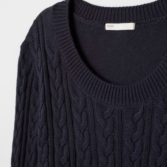 Knit Blue Sweater from H&M - Picture 2 of 5
